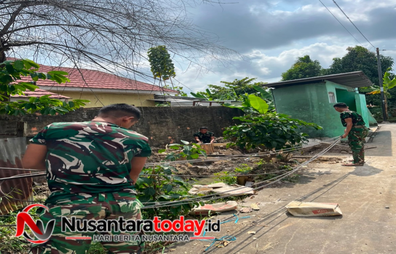 Hari Ke-16 TMMD Ke-129, Satgas Kodim 0418/Palembang Lanjutkan Pembangunan Sumur Bor Mushola Al-Mufakat 6 IMG 20260730 114639