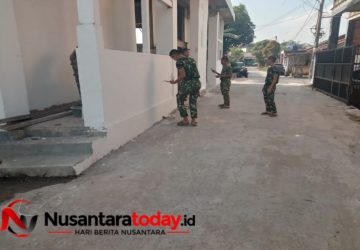 TMMD ke-129 Kodim 0418/Palembang Hari ke-17, Satgas Lanjutkan Finishing Mushala Baitul Makfurin