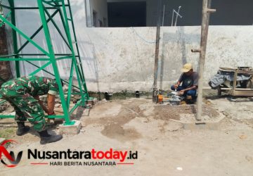 Memasuki Hari Ke-17, Satvas TMMD Ke-129 Kodim 0418/Palembang Lanjutkan Pembangunan Sumur Bor di Rumah Tahfiz