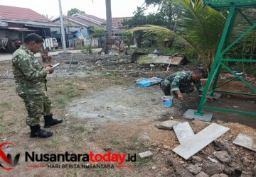 Pengecekan Debit Air dan Perapian Pondasi Tower Tandon Percepat Penyelesaian Sasaran Sumur Bor TMMD ke-129 Kodim 0418/Palembang