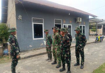 Memasuki Hari Ke-19 TMMD Ke-129, Satgas Kodim 0418/Palembang Awali Kegiatan dengan Apel Pagi