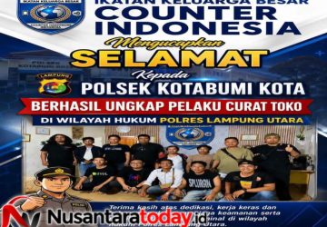 Polsek Kotabumi Kota Diapresiasi, Komunitas Counter HP: Bukti Polisi Hadir Berantas Kejahatan 7 Polsek Kotabumi Kota Diapresiasi, Komunitas Counter HP: Bukti Polisi Hadir Berantas Kejahatan