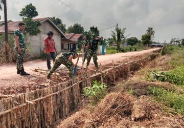 Hari ke-19 TMMD ke-129 Kodim 0418/Palembang: Pembangunan Jalan 750 Meter di Talang Jambe Terus Dikebut
