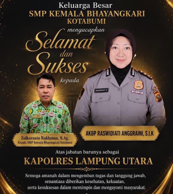 Zulkarnain: Selamat Bertugas AKBP Raswidiati, Semoga Lampung Utara Makin Aman 6 IMG 20260804 WA0026