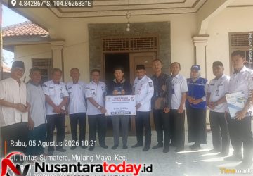 Dinsos Lampung Utara Serahkan Santunan Rp15 Juta untuk Ahli Waris Korban Kebakaran