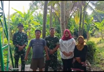 Satgas TMMD Ke-129 Kodim 0418/Palembang Cek Tower Tandon Air Sumur Bor Kampung Kreatif Pelangi, Warga Sampaikan Apresiasi