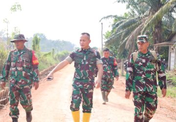 Memasuki Hari ke-22, Satgas TMMD ke-129 Kodim 0418/Palembang Percepat Penyelesaian Pembangunan Jalan 750 Meter