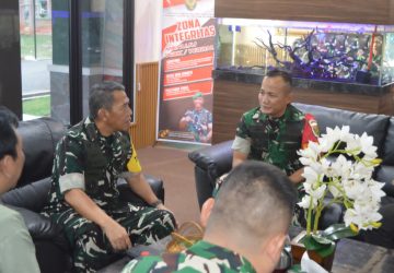 Ke-129 Terima Paparan Progres Pelaksanaan TMMD dari Wadan Satgas Kodim 0418/Palembang
