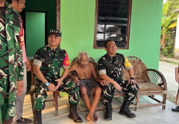 Katim Wasev TMMD Ke-129 Tinjau Progres Rehab RTLH Milik Bapak Karyo