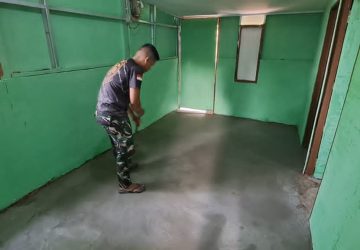 RTLH Sasaran 11 Terus Dikerjakan, Satgas TMMD Pastikan Rumah Bapak Fernando Semakin Layak