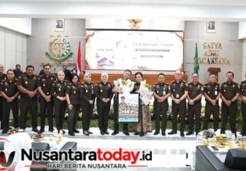 Kajari Lampung Tengah Hadiri Pelepasan Kajati Lampung Danang Suryo