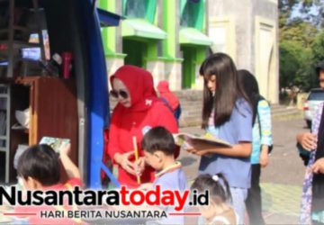 Meri Farida Ajak Lindungi Anak dari Kekerasan, Dorong Minat Baca di Lampung Utara
