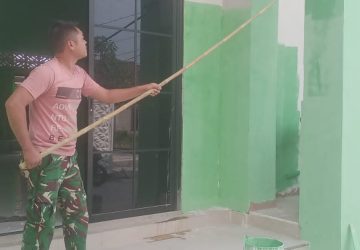 Mushola Baitul Maghfurin Makin Mendekati Rampung, Satgas TMMD Kebut Finishing di H+26