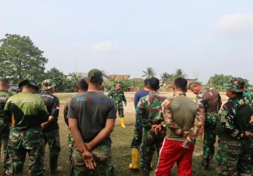H+27 TMMD ke-129: Apel Pagi Jadi Fondasi Satgas Sebelum Tuntaskan Tahap Finishing