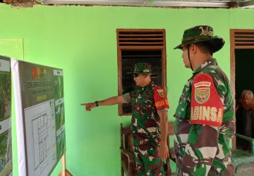 H-1 Penutupan TMMD ke-129, RTLH Bapak Karyo Masuki Tahap Akhir dan Terus Dirapikan