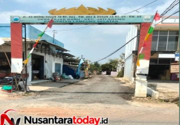 Jalan AS Murni Lampung Selatan Dipastikan 99 Persen Diperbaiki, Warga Sudah Gotong Royong