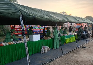 UMKM Binaan Koramil Jajaran Kodim 0418/Palembang Ramaikan Stand Penutupan TMMD ke-129