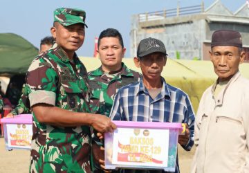 Penutupan TMMD ke-129 Kodim 048/18 Palembang Diwarnai Bakti Sosial untuk Masyarakat