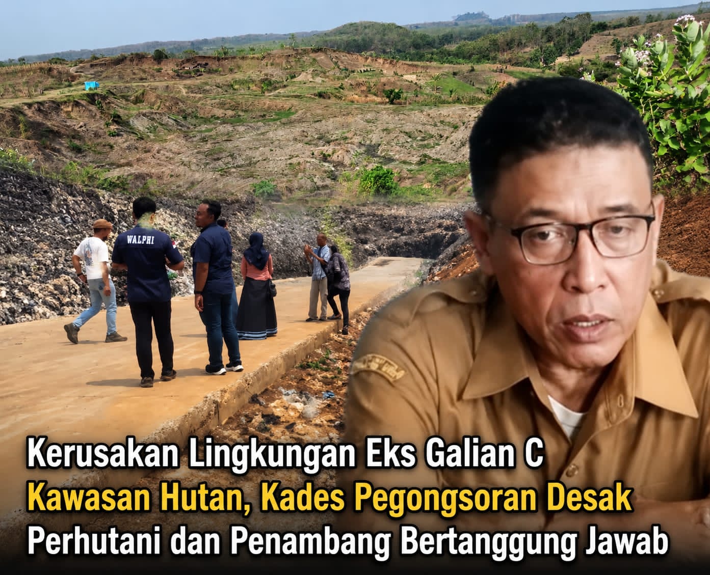 Eks Galian C Pegongsoran Terbengkalai, Pengusaha Tambang yang Disebut Kerabat Plt Bupati Disorot Soal Reklamasi 6 IMG 20260816 WA0328