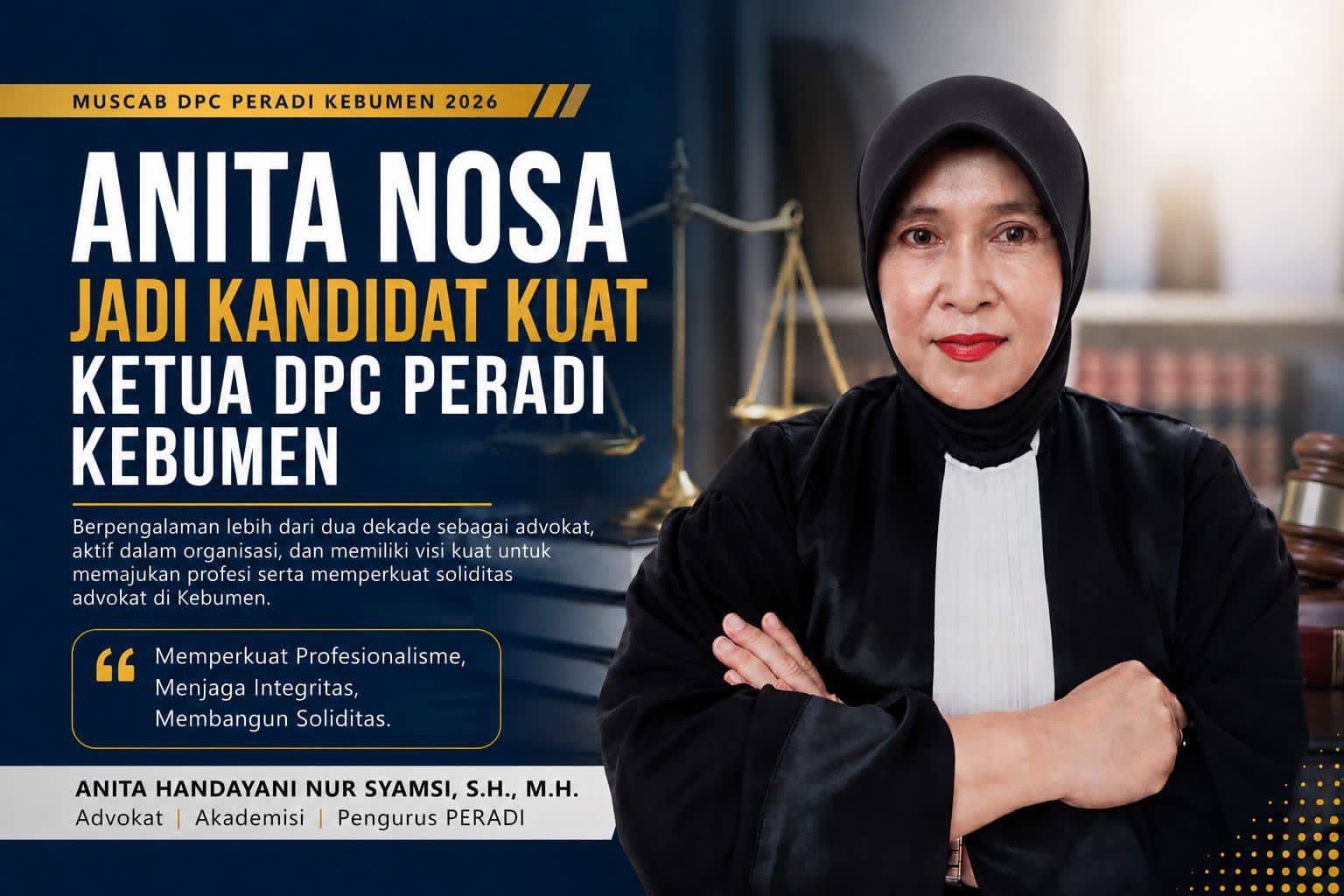 Rekam Jejak Matang, Anita Nosa Mencuat Sebagai Kandidat Kuat Ketua DPC PERADI Kebumen 6 IMG 20260817 WA01951