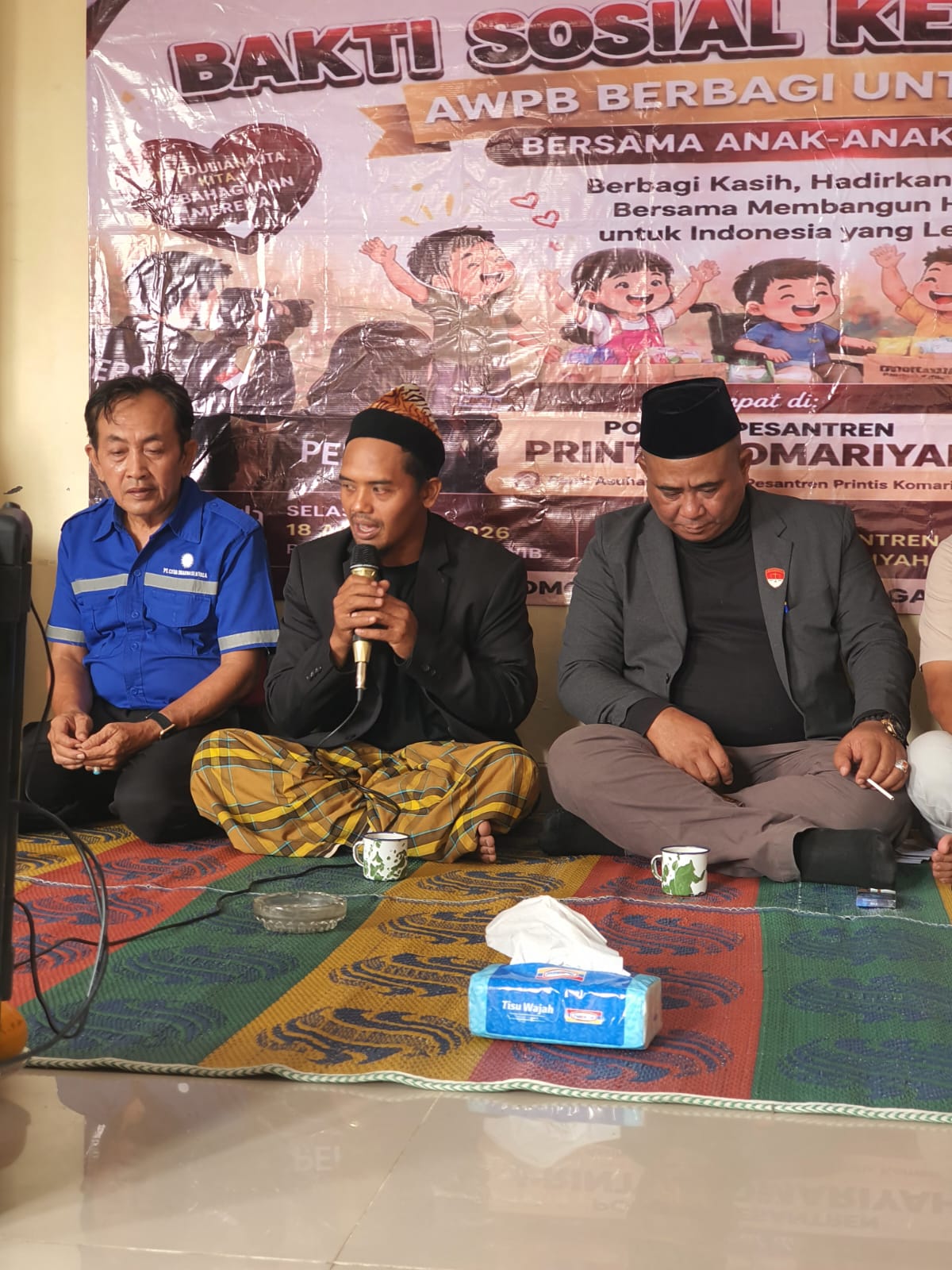 AWPB Hadir di Pesantren, Ustadz Syarifudin Terharu Wartawan Pilih Berbagi dan Doakan Negeri Bersama santri 6 IMG 20260818 WA0066