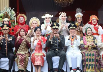 Dandim 0418/Palembang Hadiri Upacara HUT ke-81 RI di Jakabaring Sport City
