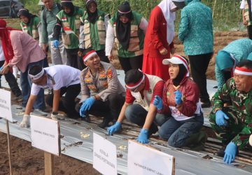 Perkuat Ketahanan Pangan Nasional, Polres Empat Lawang Laksanakan