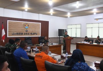 Sambut HUT ke-81 TNI, Korem 044/Gapo Mantapkan Persiapan Lomba Bidar Tradisional