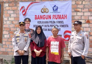 Peringati Hari Juang Polri 2026, Polda Sumsel Bangun Hunian Layak bagi Buruh Harian