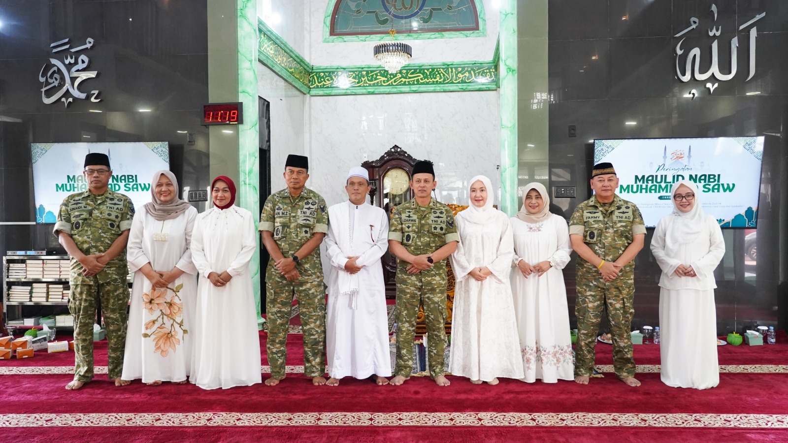 Tingkatkan Moral dan Kemanunggalan TNI-Rakyat, Kasrem 044/Gapo Hadiri Maulid Nabi di Makodam II/Sriwijaya 6 IMG 20260821 WA0486