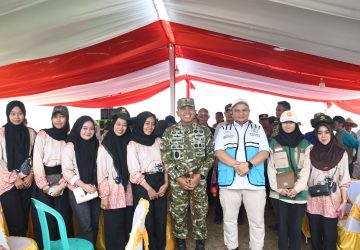 Danrem 044/Gapo Dorong Percepatan Swasembada Pangan melalui Gerakan Tanam Perdana Cetak Sawah Rakyat di OKI