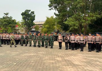 Polda Sumsel Perkuat Sinergi TNI-Polri dalam Pengamanan Kunjungan RI 1 di Sumsel