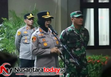 Dandim-Polres Lampung Utara Perkuat Patroli Skala Besar, Sasar Kerumunan Malam