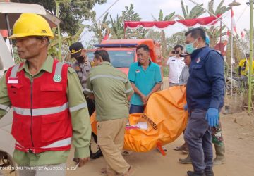Polres OKU Timur Olah TKP Penemuan Jenazah di Mes PT LPI Cempaka