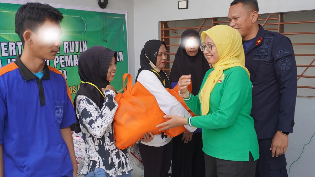 PIPAS Salurkan Bantuan Sembako Kepada keluarga WBP Rutan Pemalang 6