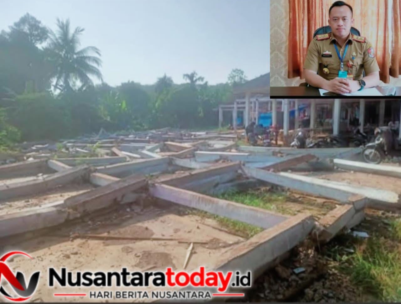 Pasar Desa Bindu Dibongkar Jadi Puing, Pemkab Lampura: Pelaku Perusakan Akan Diproses Hukum 6 IMG 20260802 101708