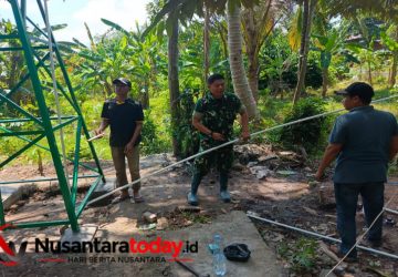 Satgas TMMD ke-129 Kodim 0418/Palembang Lanjutkan Pekerjaan Sumur Bor di Kampung Kreatif Pelangi
