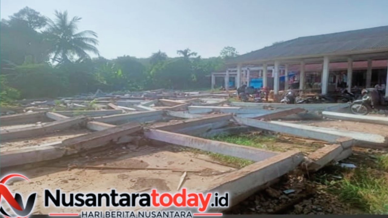 Pasar Rp 1 Miliar di Lampung Utara Dibongkar, Kades: Tanahnya Milik Orang Lain 6 IMG 20260810 150012