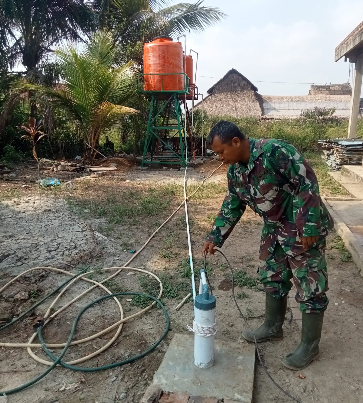 Menjelang Penutupan TMMD ke-129, Sumur Bor untuk Fasilitas Pendidikan Keagamaan Disiapkan untuk Dimanfaatkan 6 IMG 20260811 103012