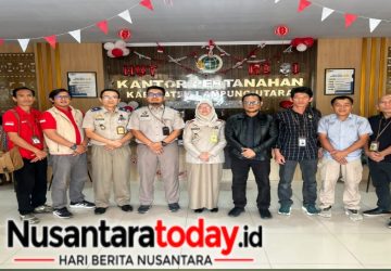 PWRI Lampung Utara Audiensi ke ATR/BPN, Dorong Pelayanan Pertanahan Makin Terbuka
