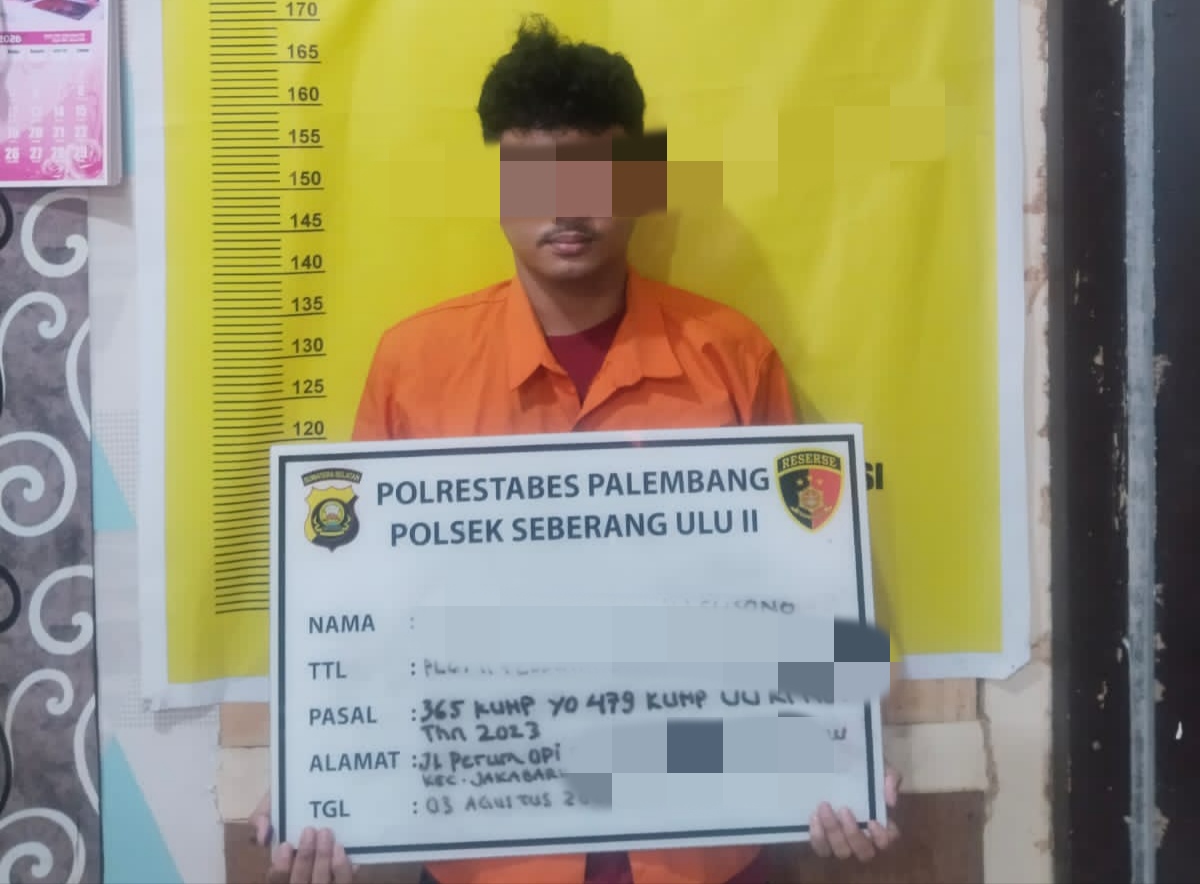 Modus COD Berujung Penikaman, Pelaku Curas di Seberang Ulu II Palembang Diringkus Polisi 6 IMG 20260812 164651