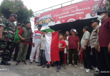 Sinergi Tiga Pilar dan Yamaha Thamrin Meriahkan Jalan Santai Kemerdekaan Ke-81 di Kelurahan Sentosa