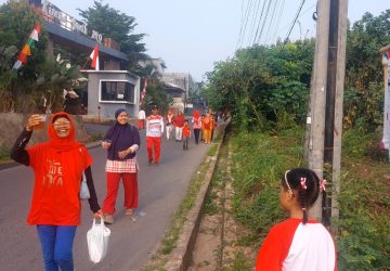 Meriahkan HUT RI ke-81, Warga Kampung Sukosari Gelar Jalan Santai dan Pemeriksaan Kesehatan Gratis