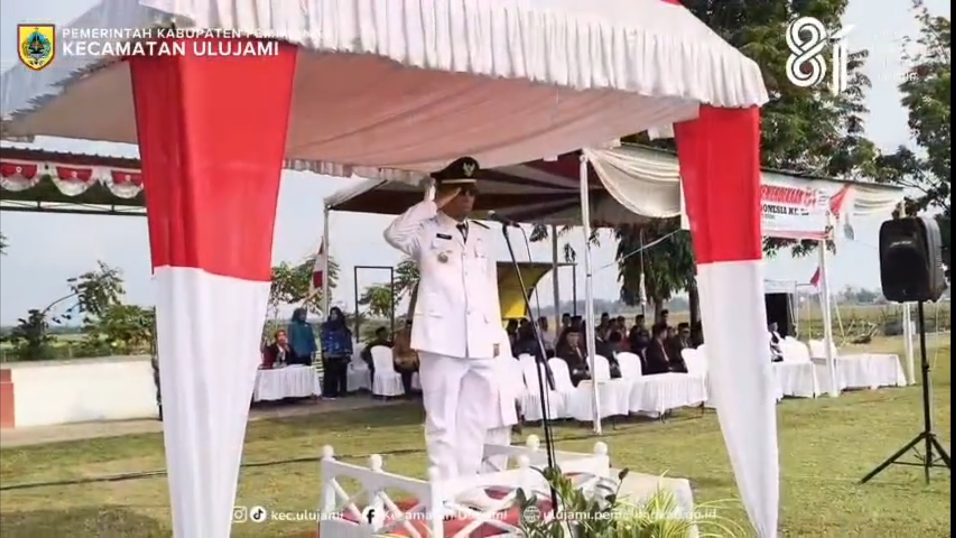 Semangat Kemerdekaan Membara, Kecamatan Ulujami Gelar Upacara Peringatan HUT RI ke-81 6 Screenshot 20260817 210702 TikTok