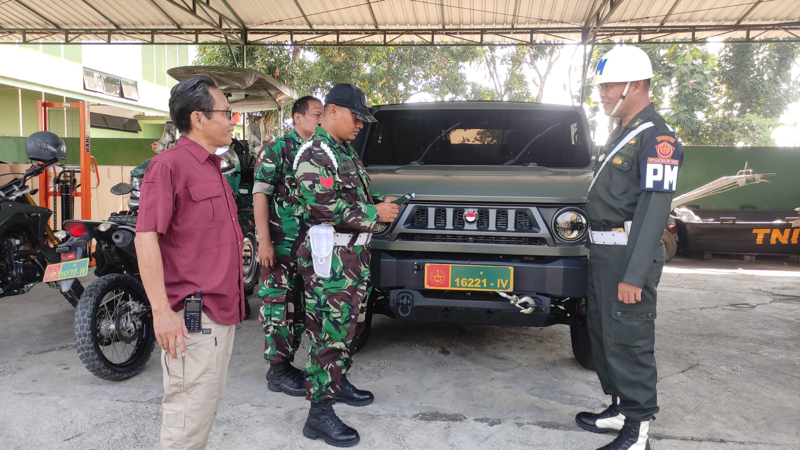 Opsgaktib Waspada Wira Keris TA 2026, Subdenpom Pekalongan Cek Kendaraan Personel Kodim 0711/Pemalang 6 IMG 20260901 WA0018 scaled