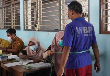 Dari Rontgen Hingga CKG Ratusan WBP Rutan Pemalang Antusias Jalani Pemeriksaan Kesehatan