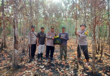 Mitigasi Karhutla Diperkuat, Polres Muara Enim Sasar Masyarakat di Desa Karta Mulia