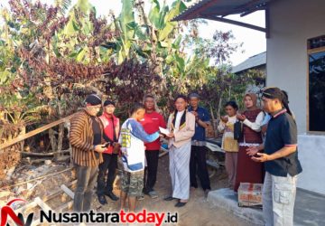Pujakesuma Lambar Salurkan Bantuan untuk Korban Kebakaran di Gedung Surian