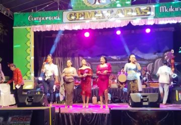 Lautan Warga Padati Campursari Gema Laras Dalam Rangka Peringatan Kemerdekaan di Argotirto