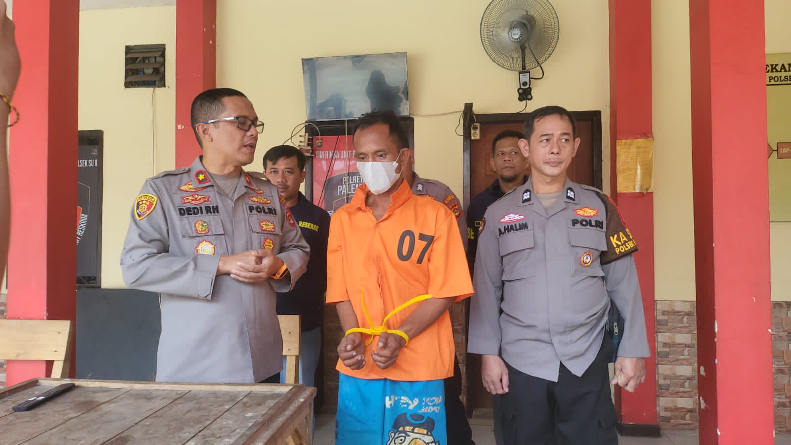 Polsek SU II Palembang Tangkap Pelaku Penusukan Warga 14 Ulu Usai Sempat Buron 6 IMG 20260912 WA0190